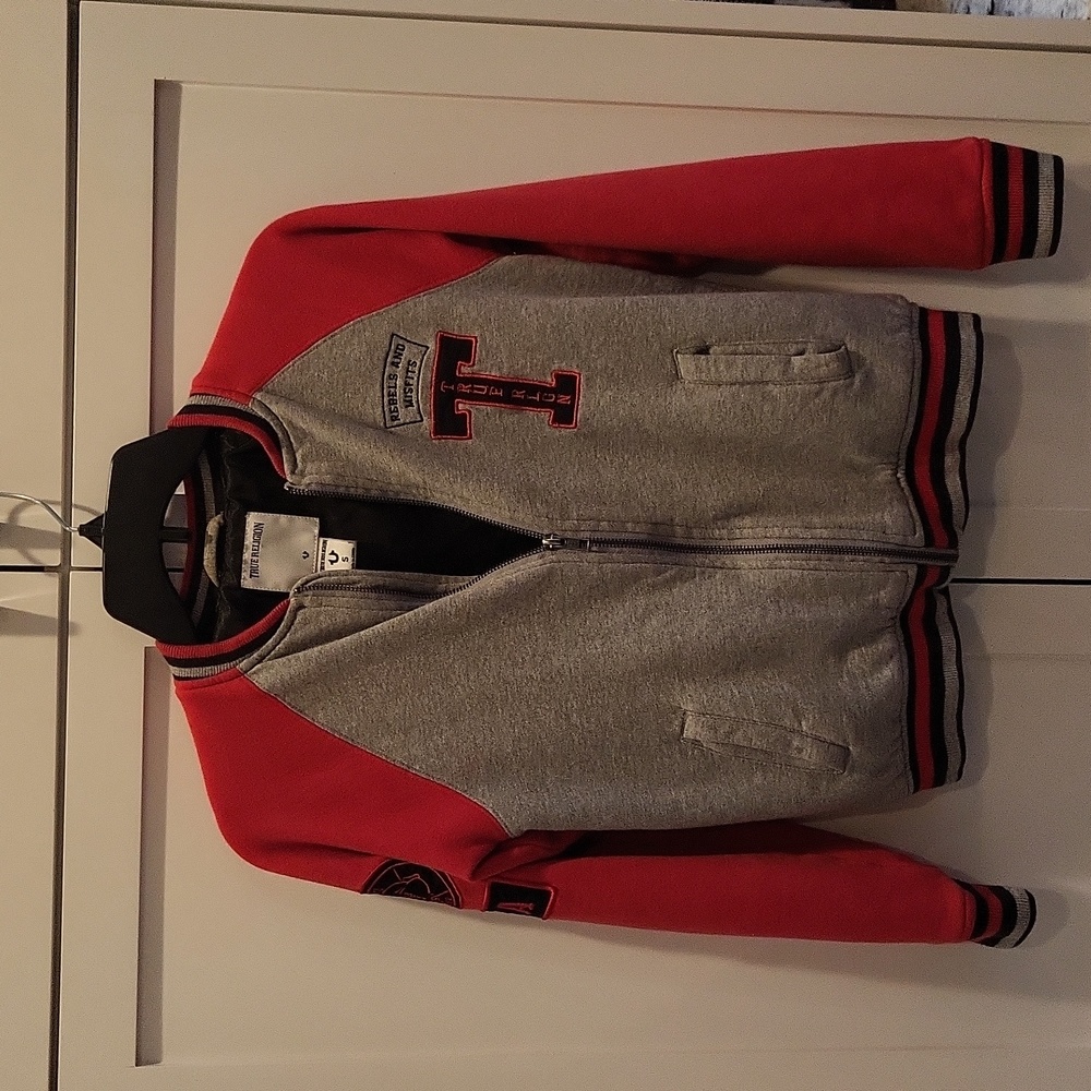 True Religion Letterman jacket